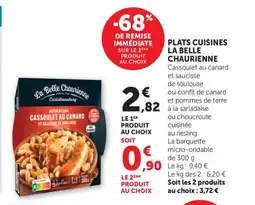 Maximarché LA BELLE CHAURIENNE Plats cuisines offre