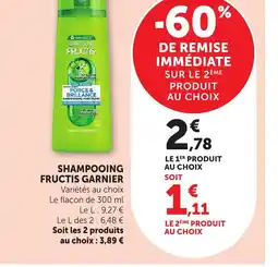 Bi1 GARNIER FRUCTIS Shampooing offre