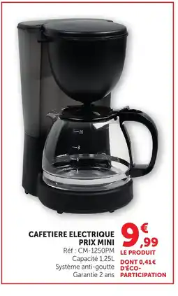 Bi1 Cafetiere electrique prix mini offre