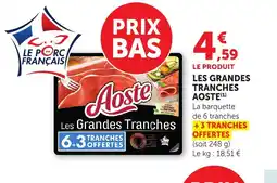 Bi1 AOSTE Les grandes tranches offre