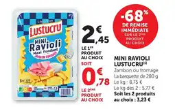 Bi1 LUSTUCRU Mini ravioli offre