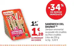 Bi1 DAUNAT Sandwich xxl offre