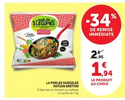 Bi1 PAYSAN BRETON La poelee surgelee offre