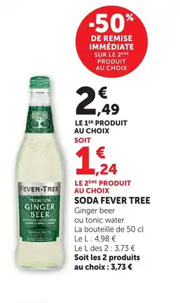 Bi1 FEVER TREE Soda offre