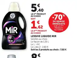Bi1 MIR Lessive liquide offre
