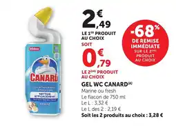 Bi1 CANARD Gel wc offre