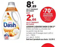 Bi1 DASH Lessive liquide offre