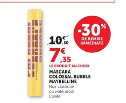 Bi1 MAYBELLINE Mascara colossal bubble offre