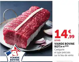 Bi1 Viande bovine roti offre