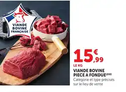 Bi1 Viande bovine piece a fondue offre