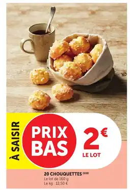 Bi1 20 chouquettes offre