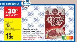 Carrefour Market Céréales enfants CARREFOUR CLASSIC' offre