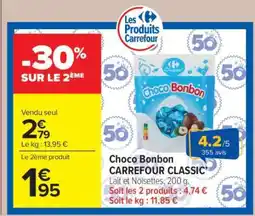 Carrefour Market Choco Bonbon CARREFOUR CLASSIC offre