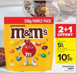 Carrefour Market Family Pack M&M'S offre