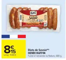 Carrefour Market DIOTS DE SAVOIE offre
