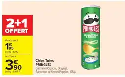 Carrefour Market Chips Tuiles PRINGLES offre
