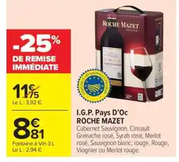 Carrefour Market ROCHE MAZET offre