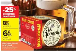 Carrefour Market Bière Maxi format La Goudale offre