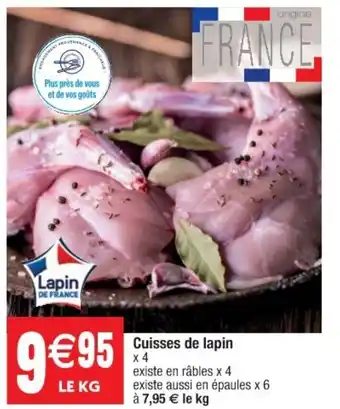 Cuisses de lapin