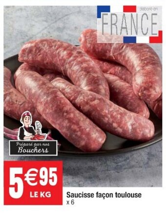 Cora x Carrefour Saucisse façon toulouse offre