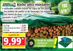 Norma Powerplus garden bâche ultra résistante offre