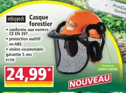 Norma Scheppach casque forestier offre