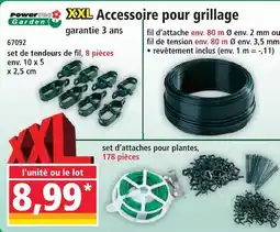 Norma Powerfix garden xxl accessoire pour grillage offre