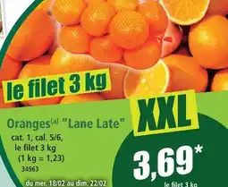 Norma Oranges ”lane late” offre