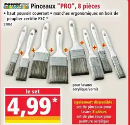 Norma Powertec color pinceaux pro 8 pièces offre