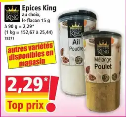 Norma Epices king offre