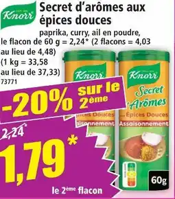 Norma Knorr secret d'arômes aux épices douces offre