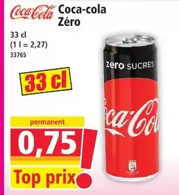 Norma Coca-cola coca-cola zéro offre