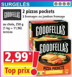 Norma Goodfella's 2 pizzas pockets offre