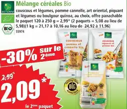 Norma Bio sonne mélange céréales bio offre
