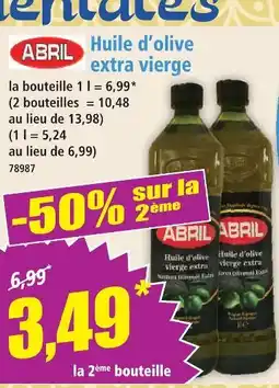 Norma Abril huile d'olive extra vierge offre