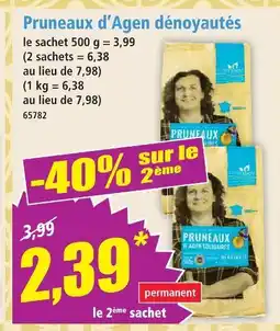 Norma Pruneaux d'agen dénoyautés offre