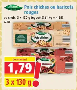 Norma Ernte krone pois chiches offre