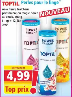 Norma Toptil perles pour le linge rêve fleuri offre