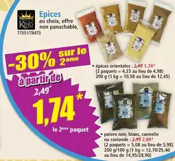 Norma Epices king epices orientales offre