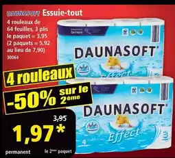 Norma Daunasoft essuie-tout offre