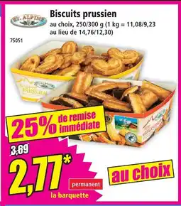 Norma St. alpin biscuits prussien offre