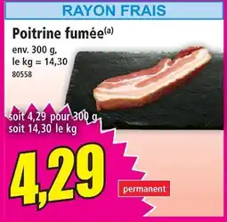 Norma Poitrine fumée offre
