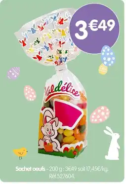 b&m Valdélice sachet œufs offre