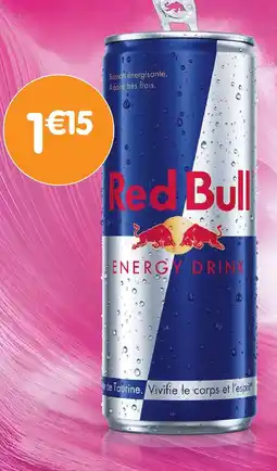 b&m Red bull energy drink offre