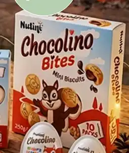 b&m Nutini chocolino biscuits mini offre