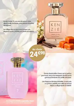 b&m Kenzie eau de parfum kenzie vanilla 70 offre