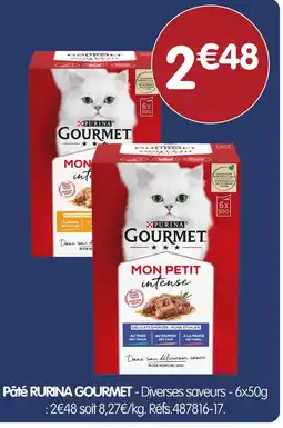 b&m Purina gourmet pâté offre