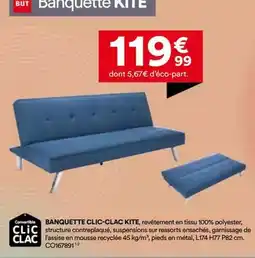 BUT Banquette clic-clac kite offre