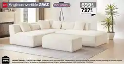 BUT Canapé d'angle couverette offre