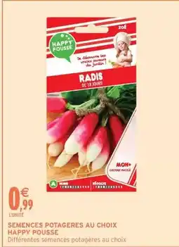 Intermarché Express Happy pousse - semences potageres au choix offre